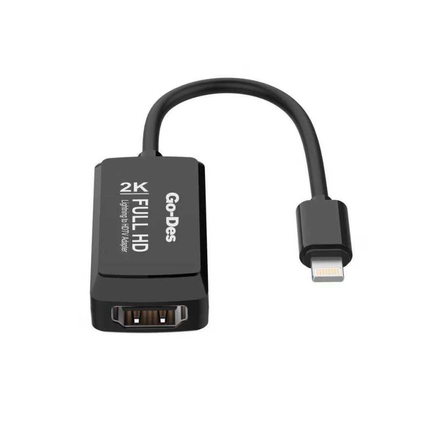 Go Des GD-8275 Lightning To HDTV Av Kablo - 1 Go Des GD-8275 Lightning To HDTV Av Kablo - 1